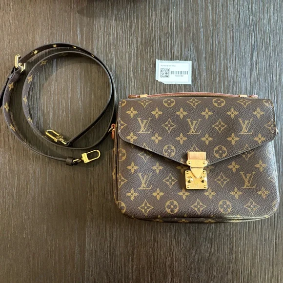 Louis Vuitton Brown Monogram Pochette Métis Crossbody Bag - Picture 3 of 16